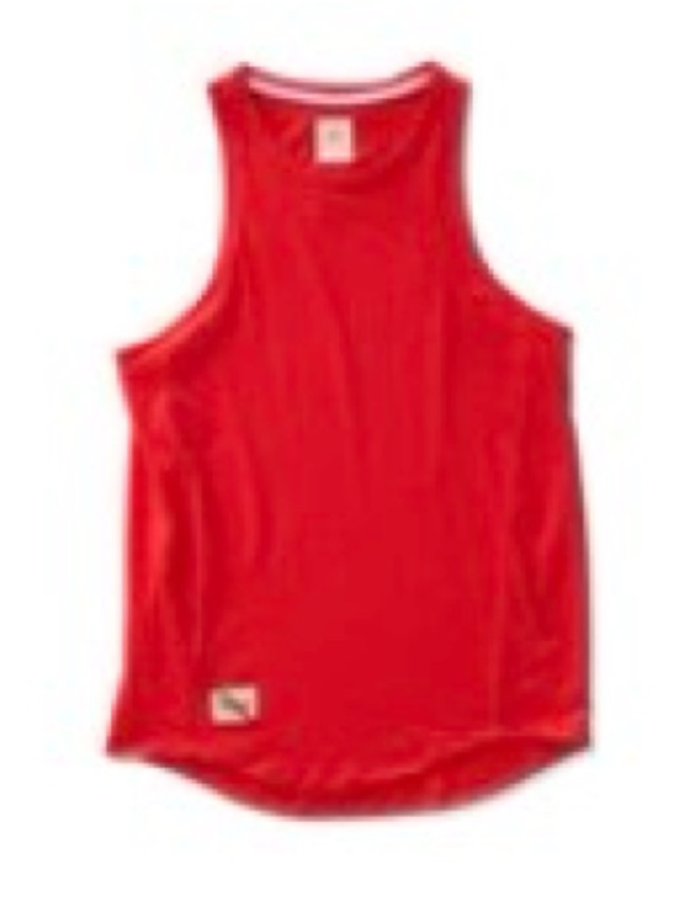 Tracksmith Women’s Harrier Lightweight Merino Wool Tank, XS, Racing Red